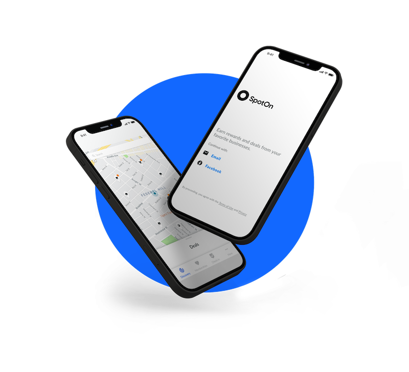 SpotOn App On Mobile